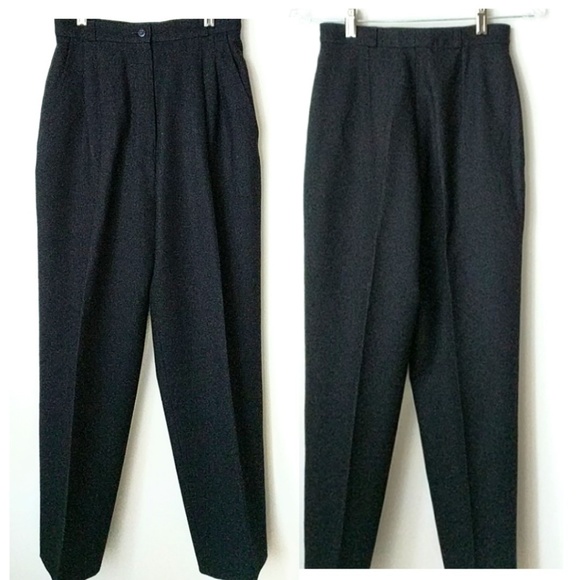 Giorgio Sant`Angelo Pants - Giorgio Sant' Angelo Petite VINTAGE Wool Pants